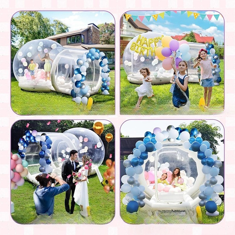 Outdoor Camping Exhibition - 防水球形展示テント屋外キャンプ用透明ドームスタートランポリンバブルハウス