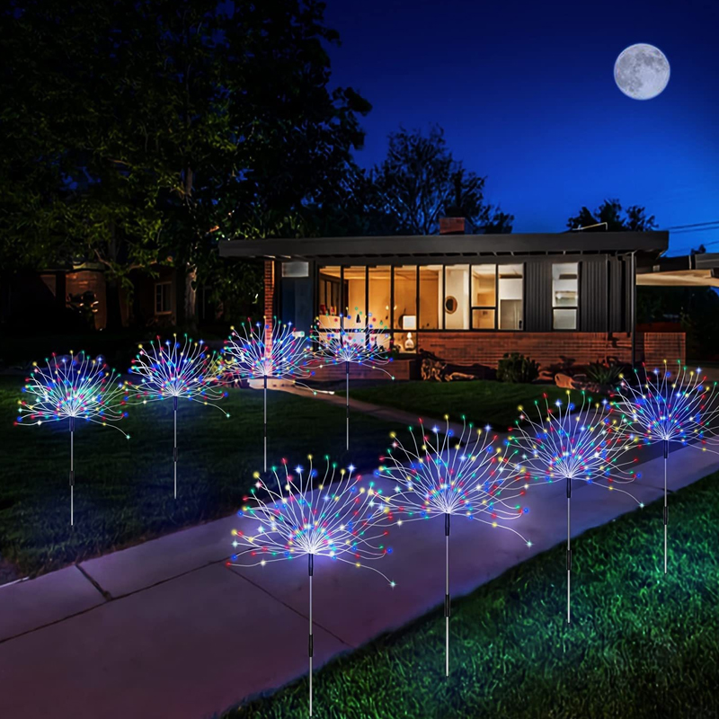 Outdoor Camping Lights String - 屋外用のソーラーファイアウォール作業灯,防水,エントストリングライト,キャンプライト
