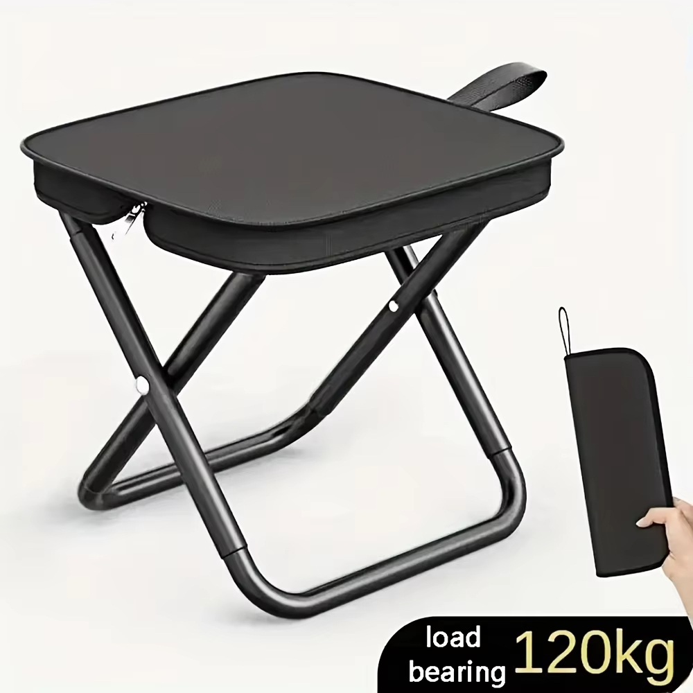Outdoor Camping Table And Chairs - 新しい屋外用ペンシルケース折りたたみ式小型馬用タイポータブルハンドバッグスツールキャンプピクニックスツール超軽量スツール電車の待ち行列用椅子