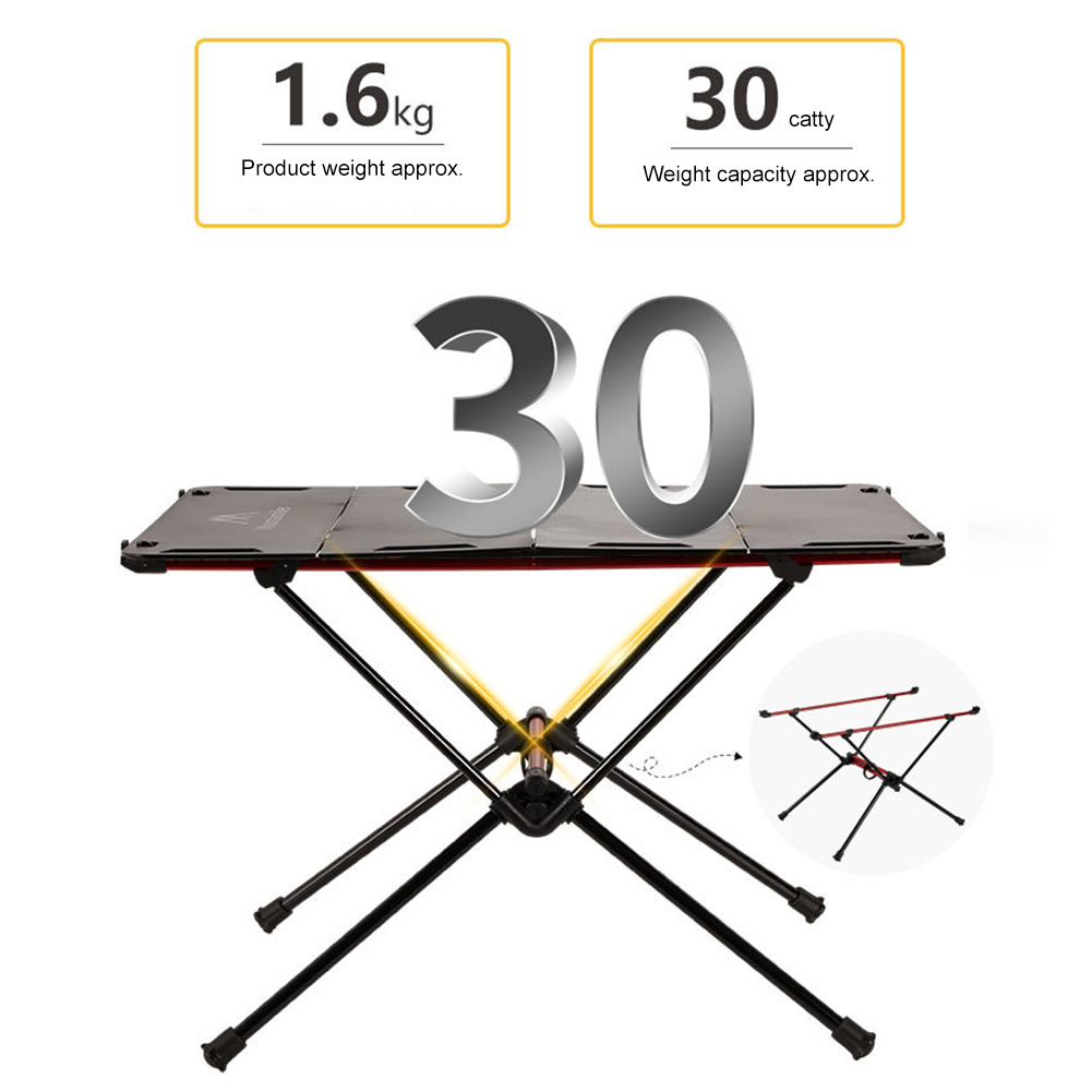 Outdoor Camping Cooking Table - 折りたたみキャンプテーブル 軽量アウトドア折りたたみテーブル アルミ合金製折りたたみテーブル 多機能ビーチBBQクッキングテーブル