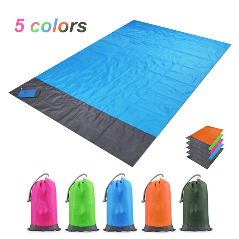 Outdoor Camping Rugs - 防水折りたたみピクニックマット軽量ポータブル屋外ブランケット砂防止ビーチマットクッションキャンプビーチパークアクティビティ用