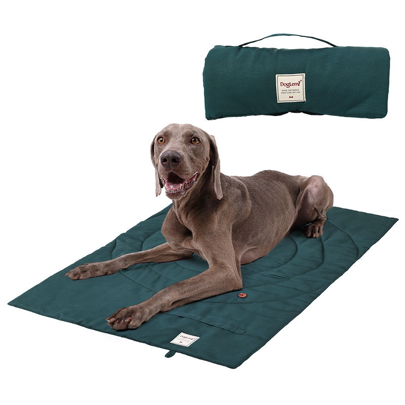Outdoor Camping Rugs - ポータブル折りたたみ式ペットマット,収納バッグ,ペット用品,防水,犬のベッド,お手入れが簡単,ケンネル,屋外キャンプ