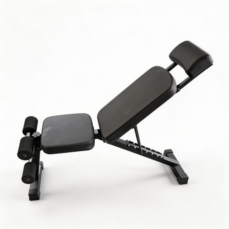 Folding Chair - 3段折りたたみダンベルベンチ 家庭用多機能フィットネスチェア兼エクササイズ器具