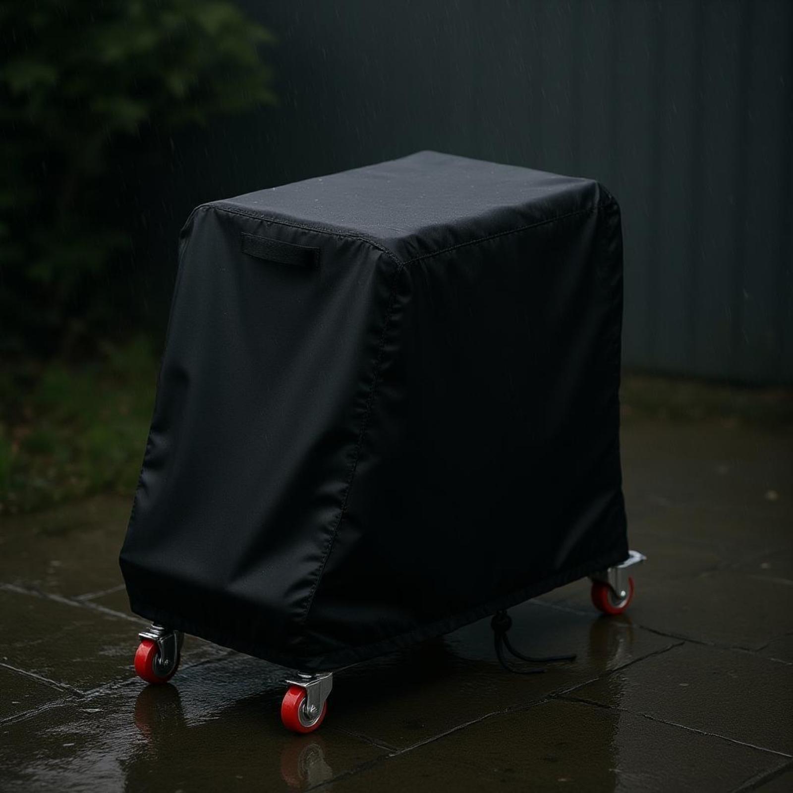 Folding Chair - L字型チェアトロリーカバー 斜めの前開口部 折りたたみ式チェアカートカバー ボクシータイプ