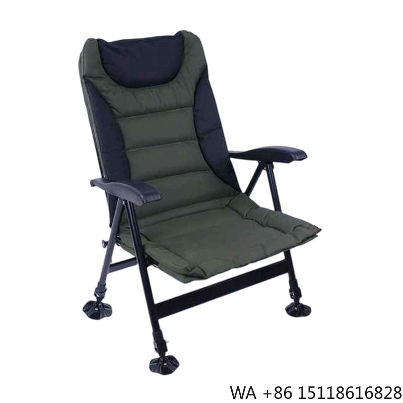 Folding Chair - ポータブル折りたたみ式5段階調整可能58*38/88CMアウトドアチェア：キャンプ、釣り、ビーチアクティビティに最適な椅子