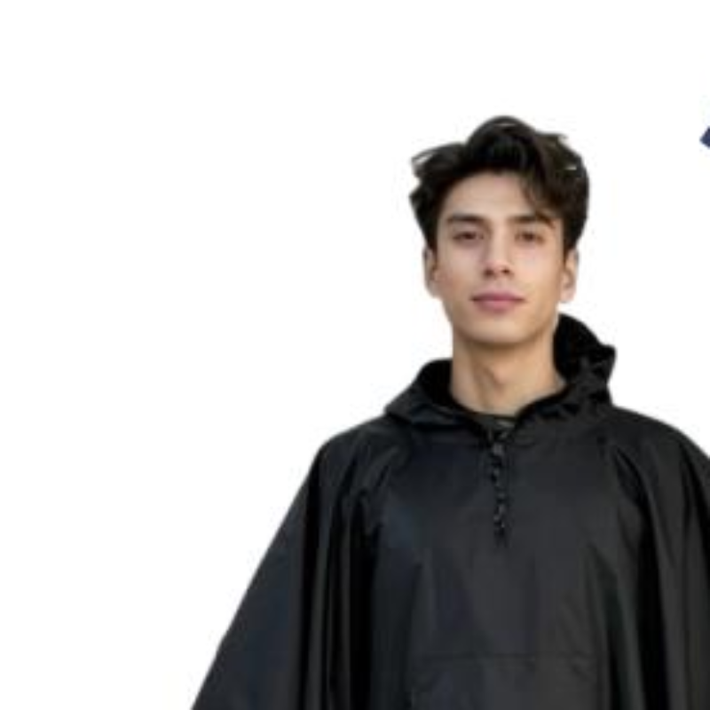 Camping Rain Poncho - レインコート旅行用レインコート防水レインポンチョフード付き日よけ屋外キャンプハイキング釣りサイクリング登山用