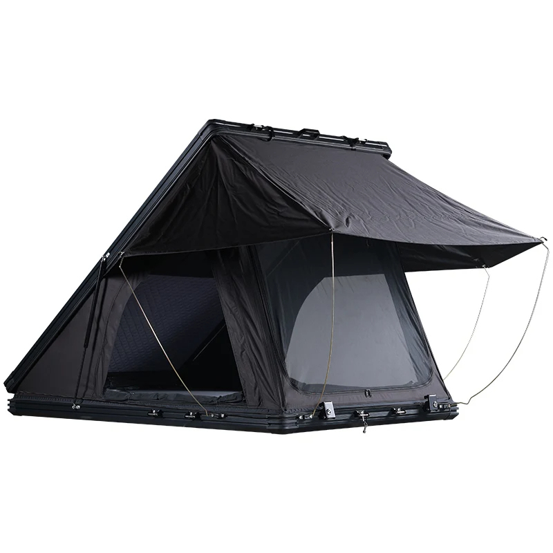 Outdoor Camping Australia - 高品質卸売2-3人用屋外キャンプルーフトップテント、オーストラリアスタイル三角形アルミハードシェルルーフトップテント（Sサイズ）