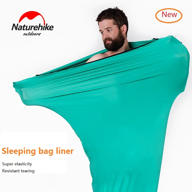 Ultralight Sleeping Bag - Naturehike 寝袋ライナー超軽量高弾性寝袋ライナーアウトドアキャンプ旅行ホテル寝袋ライナー