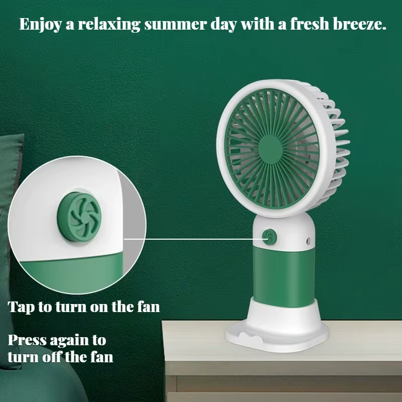 1pc 夏ミニファンポータブルハンドヘルドかわいい学生デスク - Outdoor Camping Misting Fan のレビューと価格