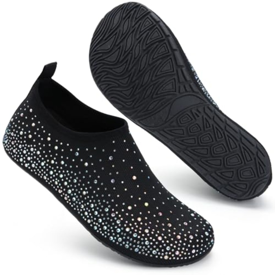 レディース裸足ウォーターシューズ、旅行用ハウススリッパ、屋内 - Outdoor Camping Slippers のレビューと価格