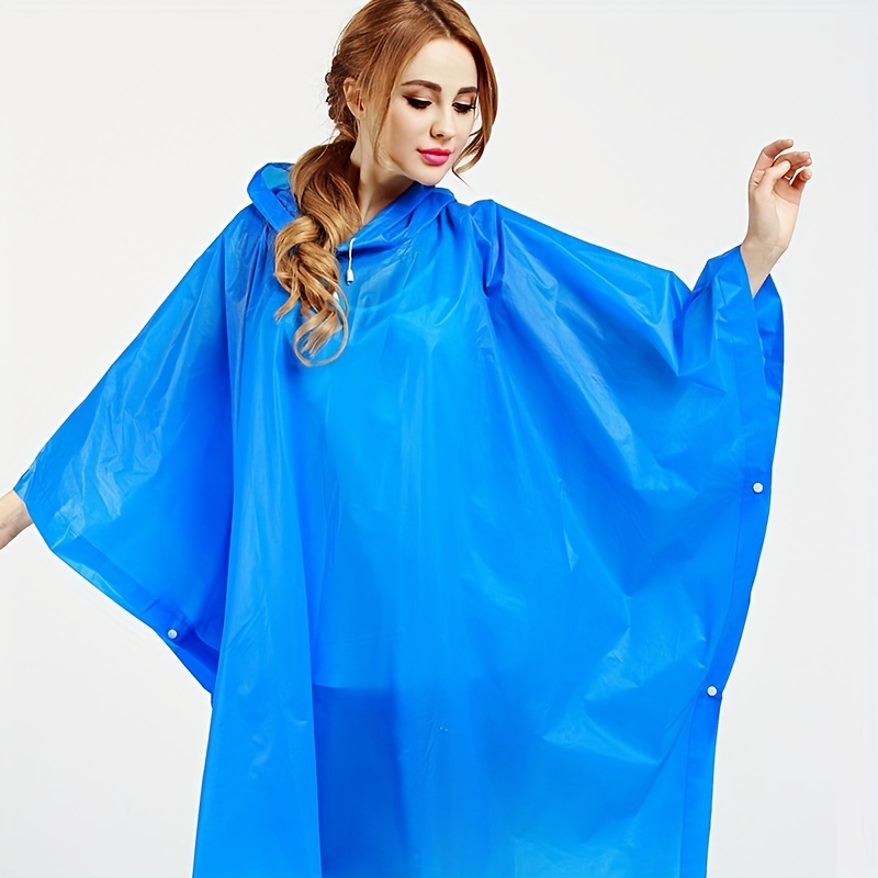 大人用レインポンチョ ハイキング用ポーチ ユニセックスレイン - Camping Rain Poncho のレビューと価格