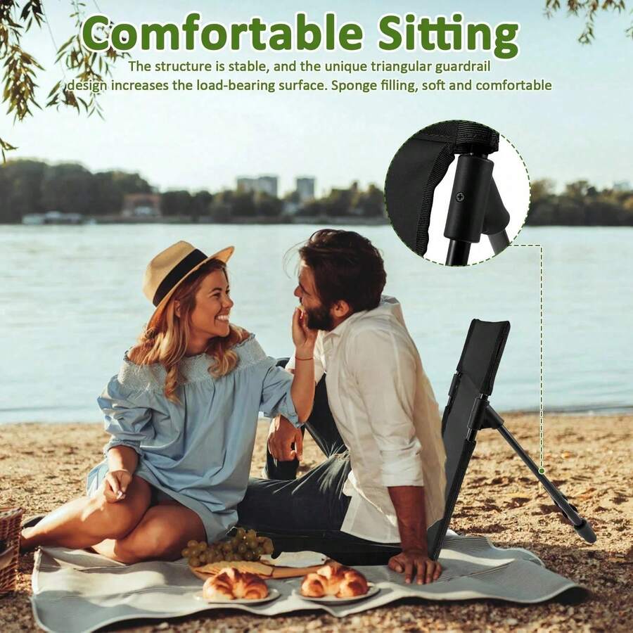 ポータブル折りたたみキャンプチェア 軽量アウトドアビーチチェ - Outdoor Camping Table And Chairs のレビューと価格
