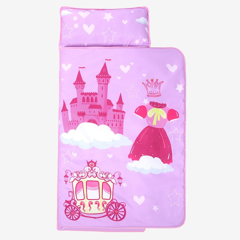 枕と毛布付きの幼児用マット,就学前のデイケア用の特大寝袋,キ - Outdoor Camping Rugs のレビューと価格