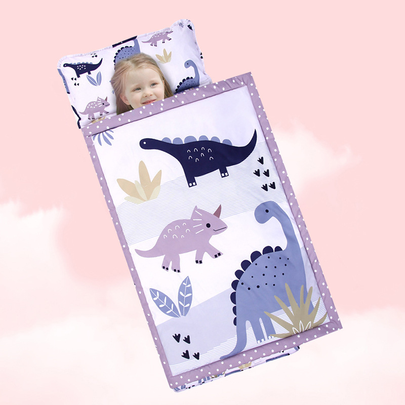 枕と毛布付きの幼児用マット,就学前のデイケア用の特大寝袋,キ - Outdoor Camping Rugs のレビューと価格
