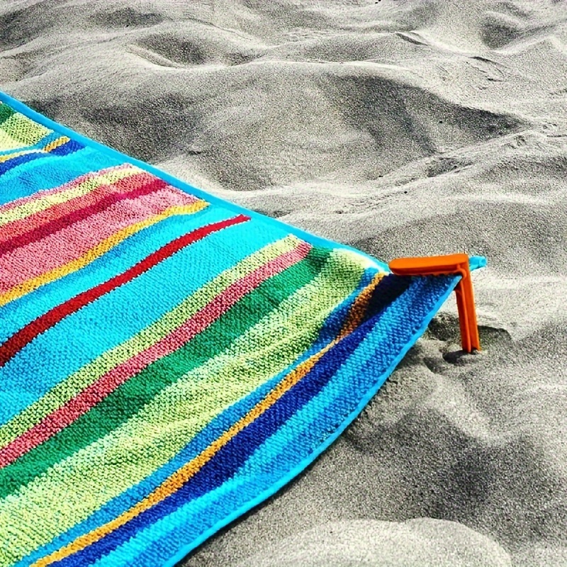 屋外ビーチタオルホルダービーチマットホルダータオルホルダープ - Outdoor Camping Rugs のレビューと価格