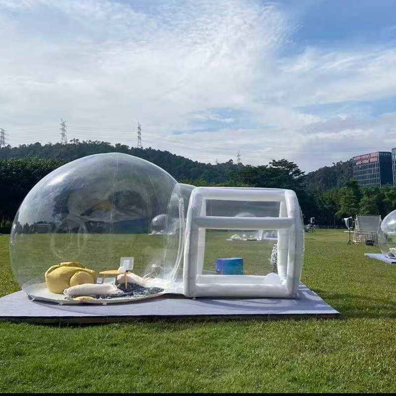 屋外レストラン透明テントキャンプバブルハウス星空ルーム景勝地 - Outdoor Camping Exhibition のレビューと価格