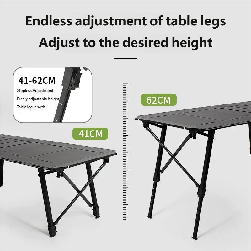 ポータブルアルミ合金 Igt テーブル屋外キャンプ折りたたみ - Outdoor Camping Cooking Table のレビューと価格