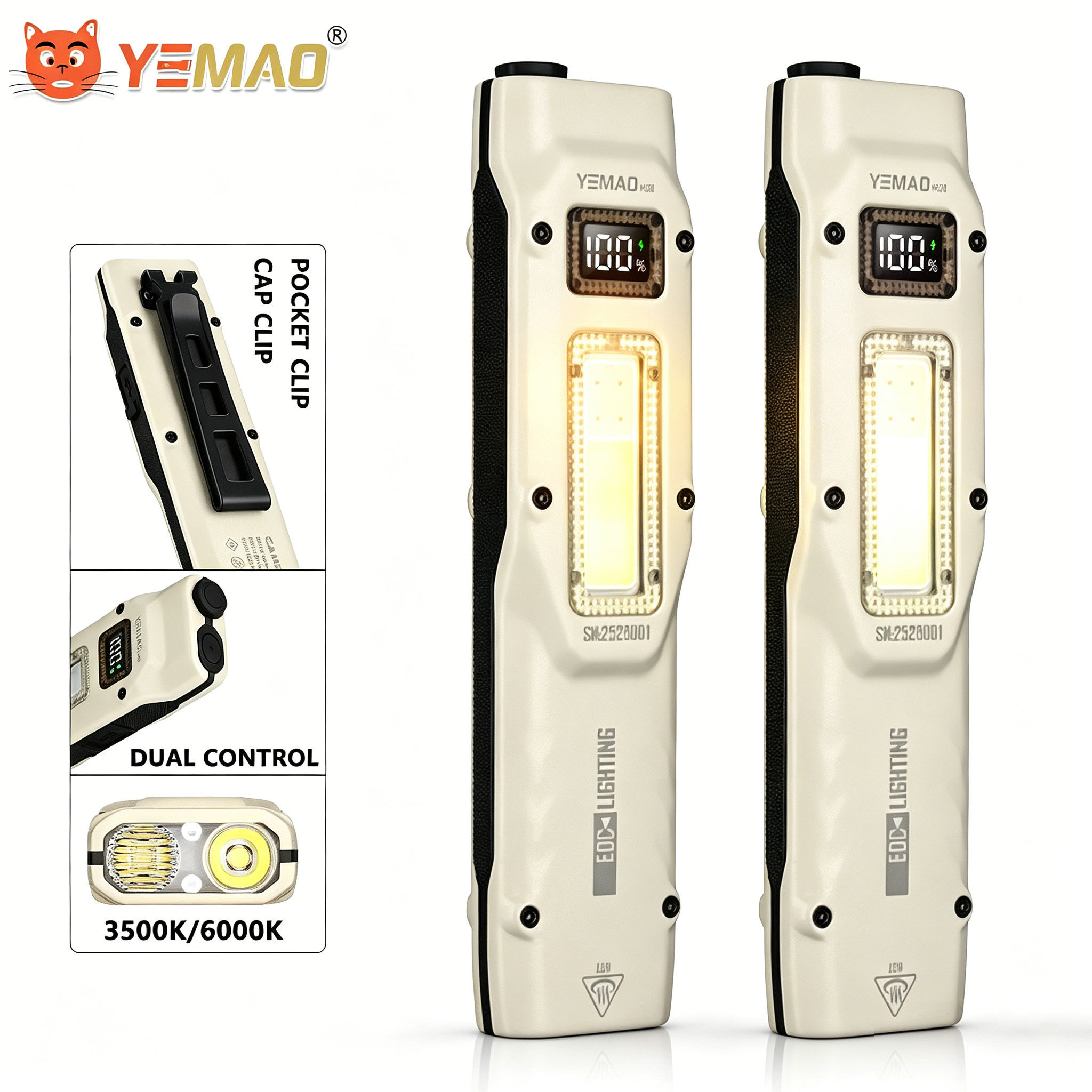 ポータブル880LM YEMAO M28超薄型タクティカルワ - Outdoor Camping Glamping のレビューと価格
