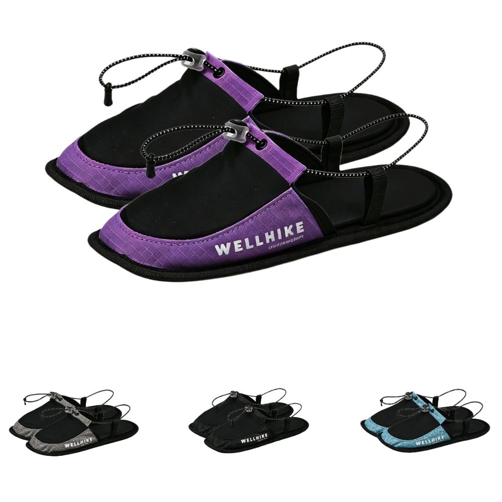 1足組の滑り止めトラベルスリッパ、超軽量、耐摩耗性、アウトド - Outdoor Camping Slippers のレビューと価格