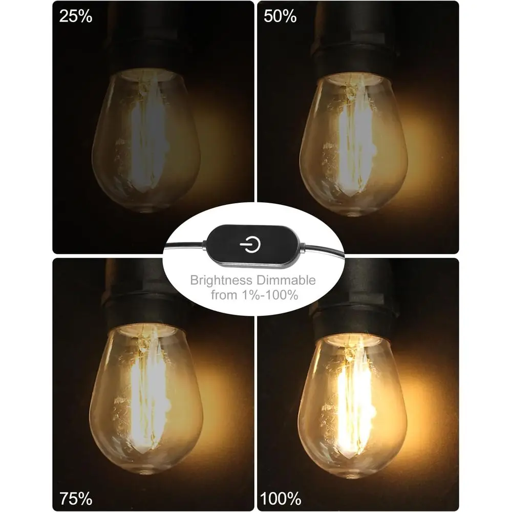24.6フィートUSB電源ストリングライト、10個のLED電 - Outdoor Camping Lights String のレビューと価格