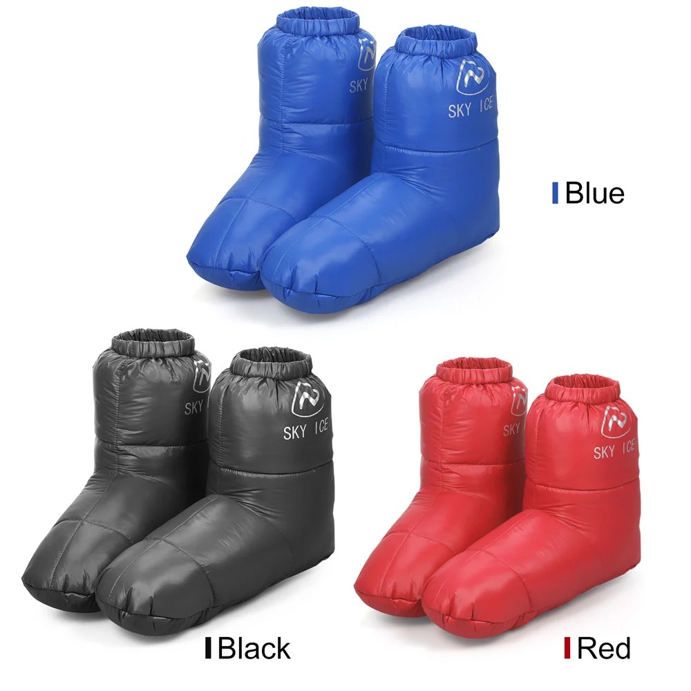 冬用保温ダウンキャンプ用スリーピングブーツ寝袋スリッパブーテ - Outdoor Camping Slippers のレビューと価格