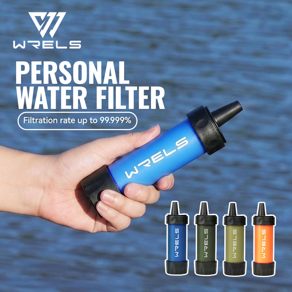 WRELS 屋外浄水器高品質キャンプハイキング緊急生活サバイ - Outdoor Camping Water Filter のレビューと価格