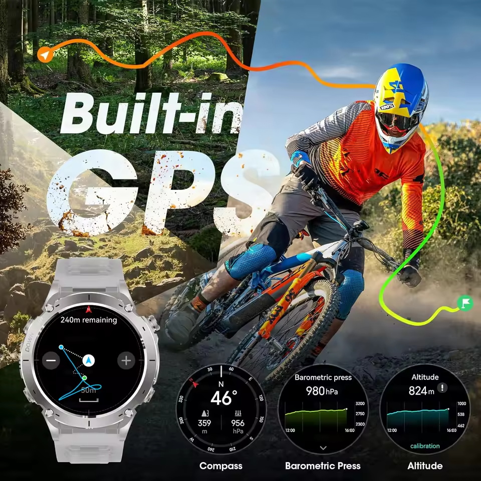 新しいアウトドア T-Rex 3 軍事 GPS スマートウォ - Outdoor Camping Japan のレビューと価格