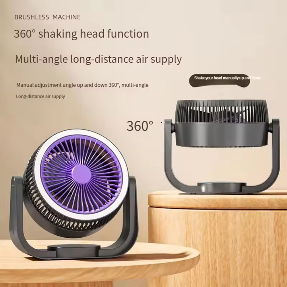USB 充電式ポータブルファン 2000mAh キャンプ屋外 - Outdoor Camping Misting Fan のレビューと価格