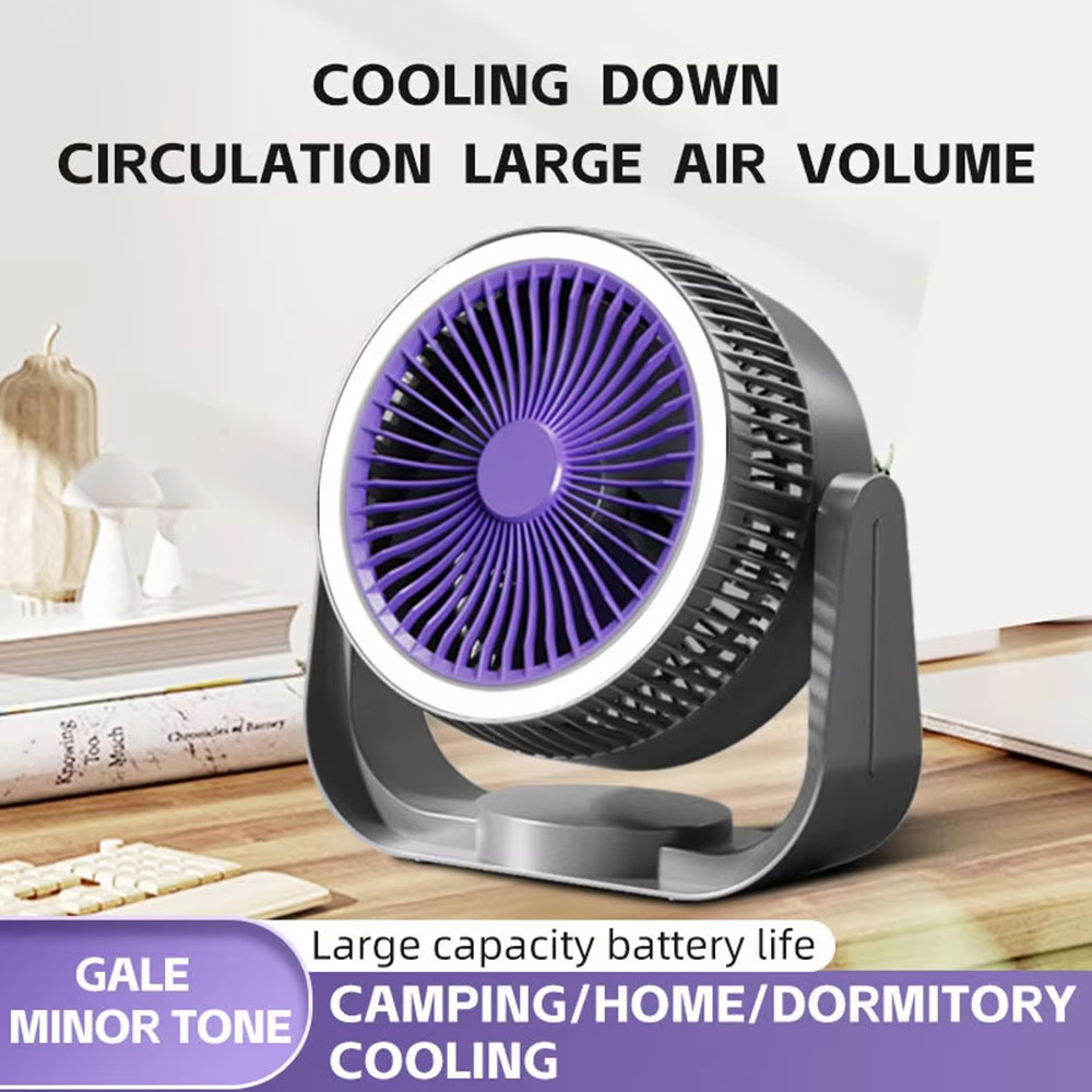 USB 充電式ポータブルファン 2000mAh キャンプ屋外 - Outdoor Camping Misting Fan のレビューと価格