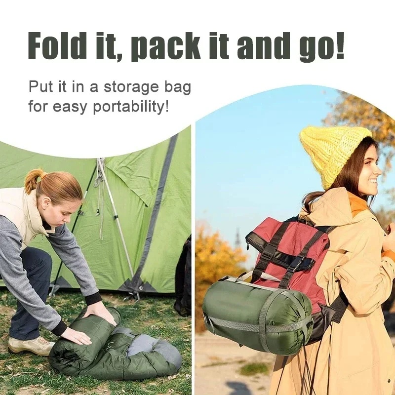 超軽量防水4シーズン対応封筒型寝袋、キャンプ、ハイキング、バ - Ultralight Sleeping Bag のレビューと価格