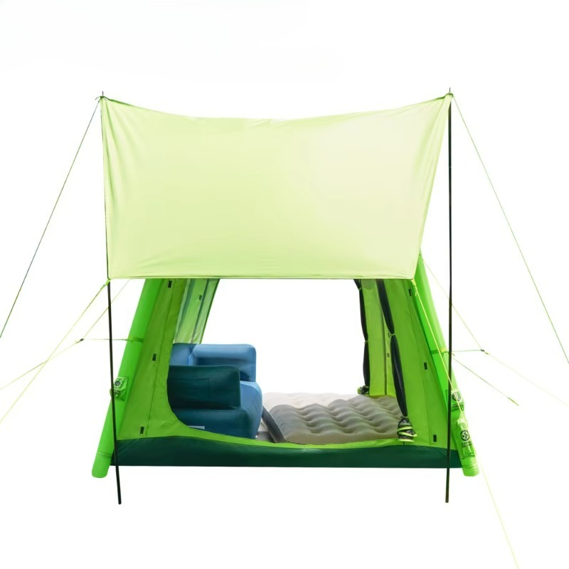 持ち運び可能なオックスフォード防水インフレータブルエアテント - Outdoor Camping Backpack のレビューと価格