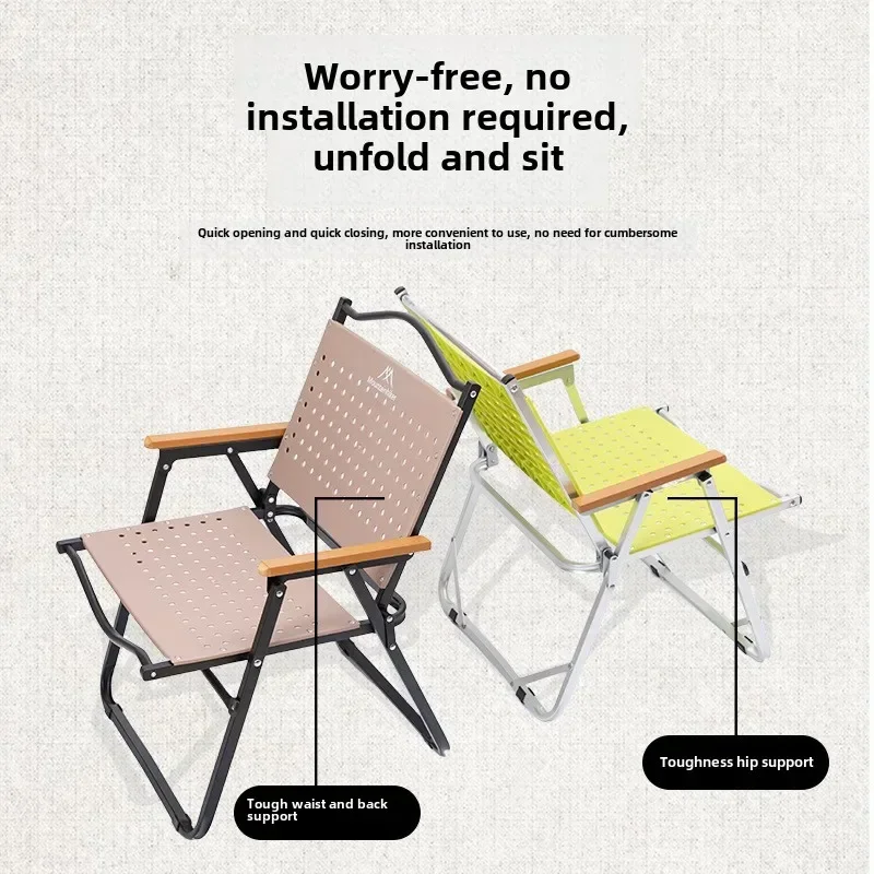 MOUNTAINHIKER キャンプチェア ポータブル折りた - Outdoor Camping Table And Chairs のレビューと価格