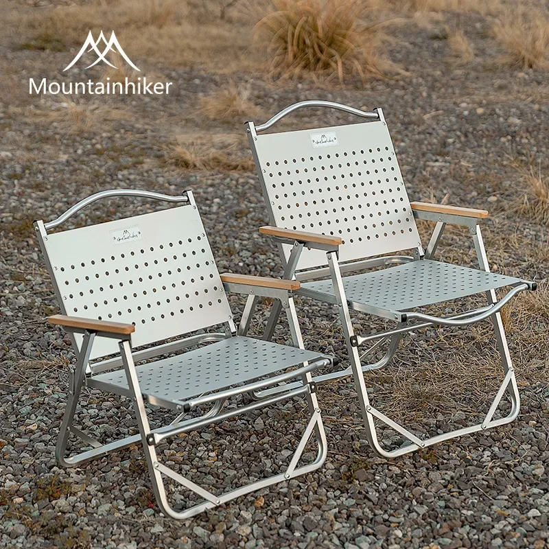 MOUNTAINHIKER キャンプチェア ポータブル折りた - Outdoor Camping Table And Chairs のレビューと価格