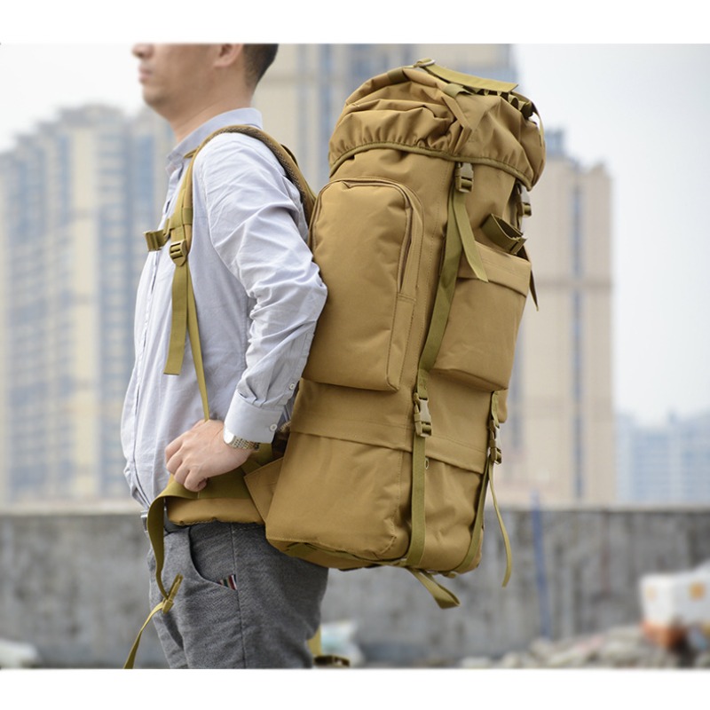 65L大容量タクティカルバックパック軽量ハイキングスポーツ登 - Lightweight Backpack 65L のレビューと価格