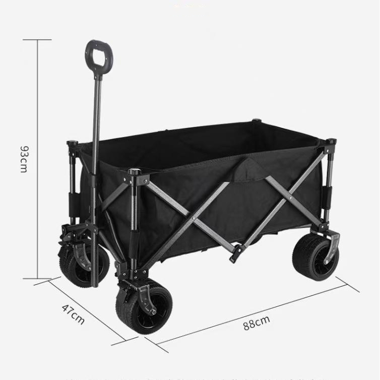 ポータブル160L軽量折りたたみ式ワゴン屋外用車両300ポン - Outdoor Camping Vehicle Wagon のレビューと価格