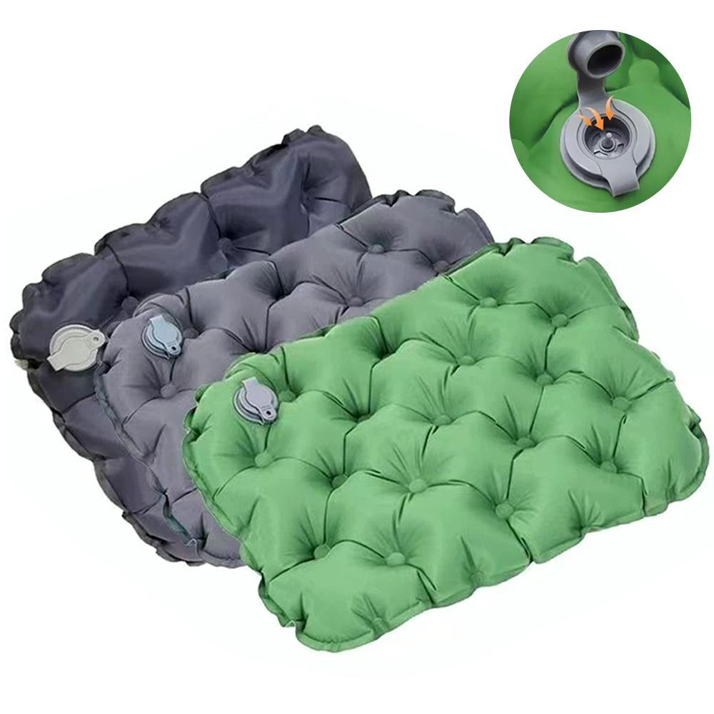ポータブルインフレータブルシートクッション屋外キャンプエアク - Outdoor Camping Rugs のレビューと価格