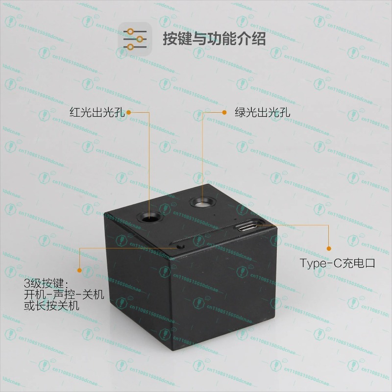 ポータブル充電式レーザーライト ktv フラッシュ家庭用弾む - Outdoor Activities In Camping のレビューと価格