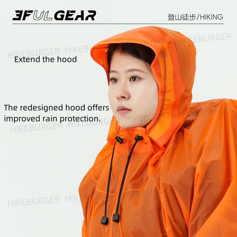 3F UL GEAR 3 In1 レインポンチョ アウトドア - Camping Rain Poncho のレビューと価格