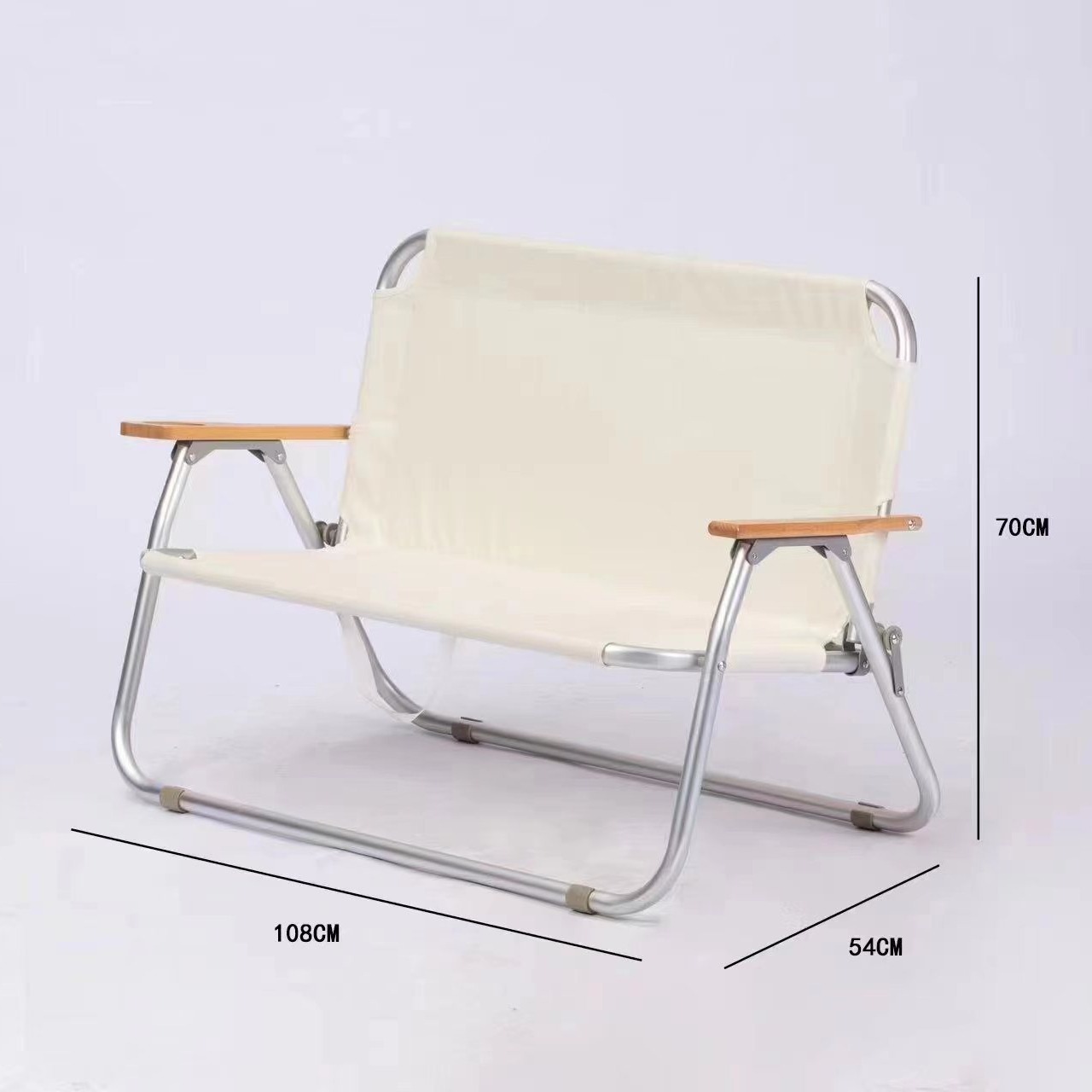 卸売 アウトドア 2人用 折りたたみ式 耐久性のあるダブルシ - Folding Chair のレビューと価格