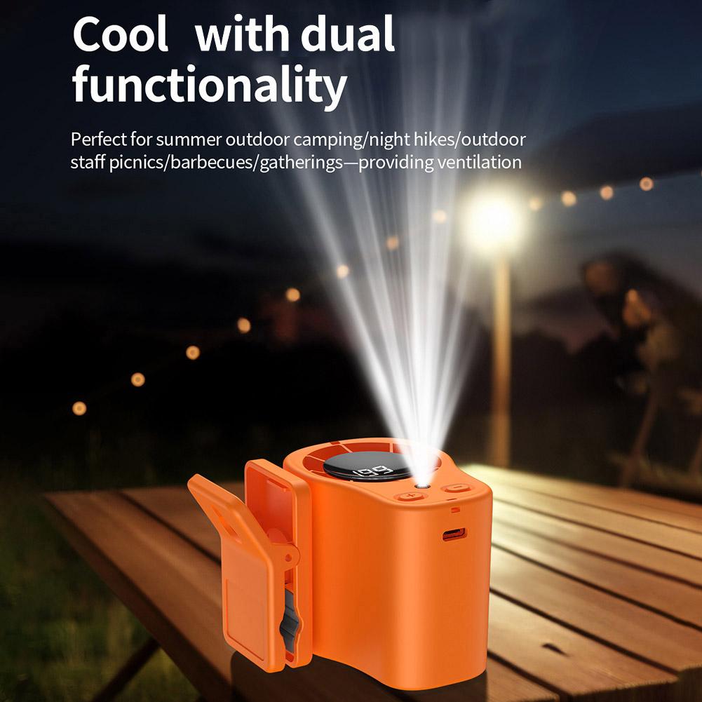 半導体冷却カーファン USB充電式クリップオンポータブルデス - Outdoor Camping Misting Fan のレビューと価格