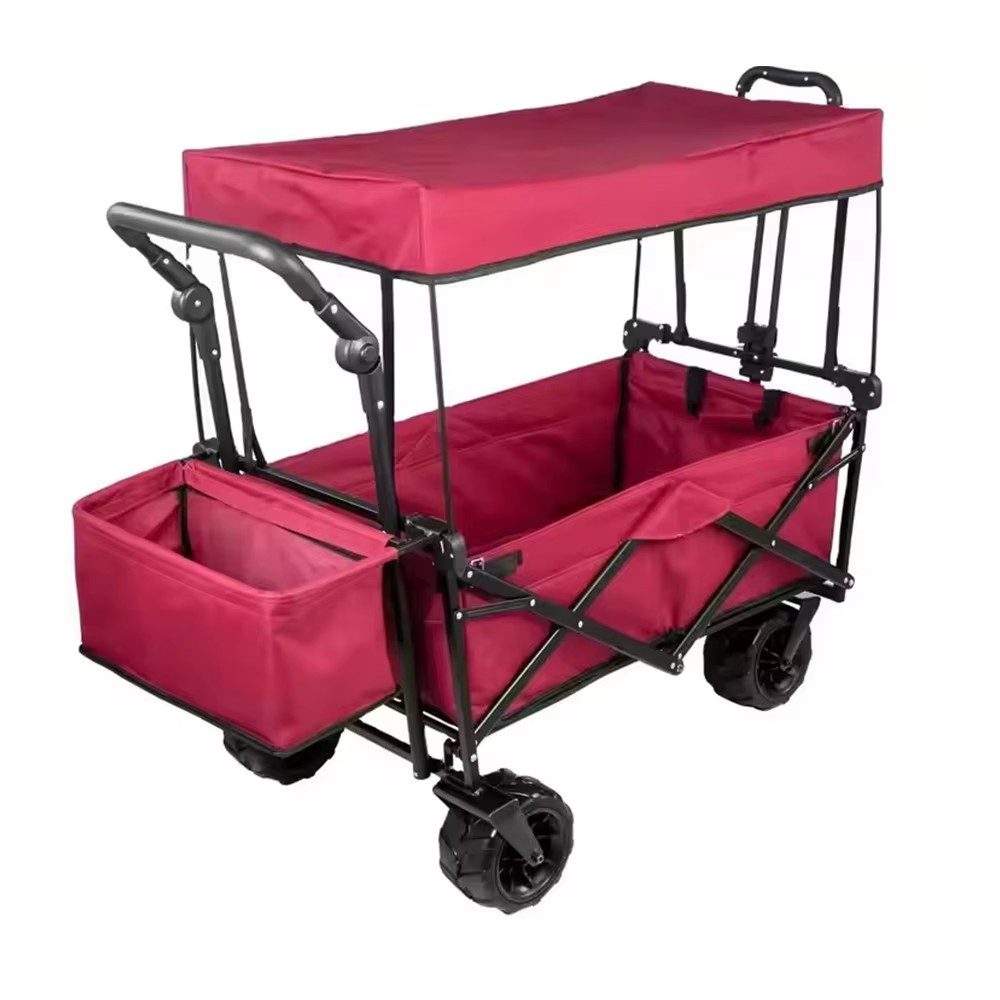 海外貿易専用屋外キャンプ車両ポータブル大容量折りたたみ式小型 - Outdoor Camping Vehicle Wagon のレビューと価格