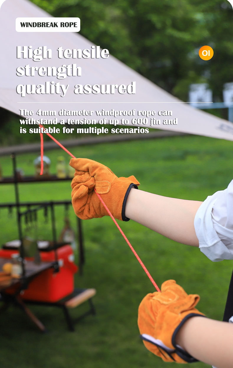 テントロープ 4mm 反射コード ガイライン アウトドア キ - Outdoor Camping Guy のレビューと価格