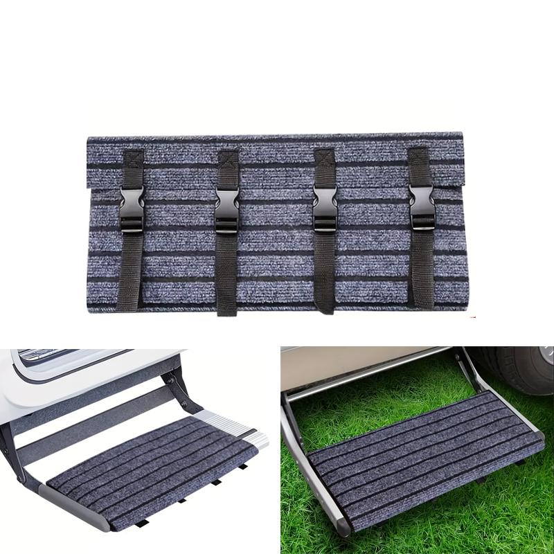 屋外キャラバンステップドアマットRVステップ階段カーペットヘ - Outdoor Camping Rugs のレビューと価格