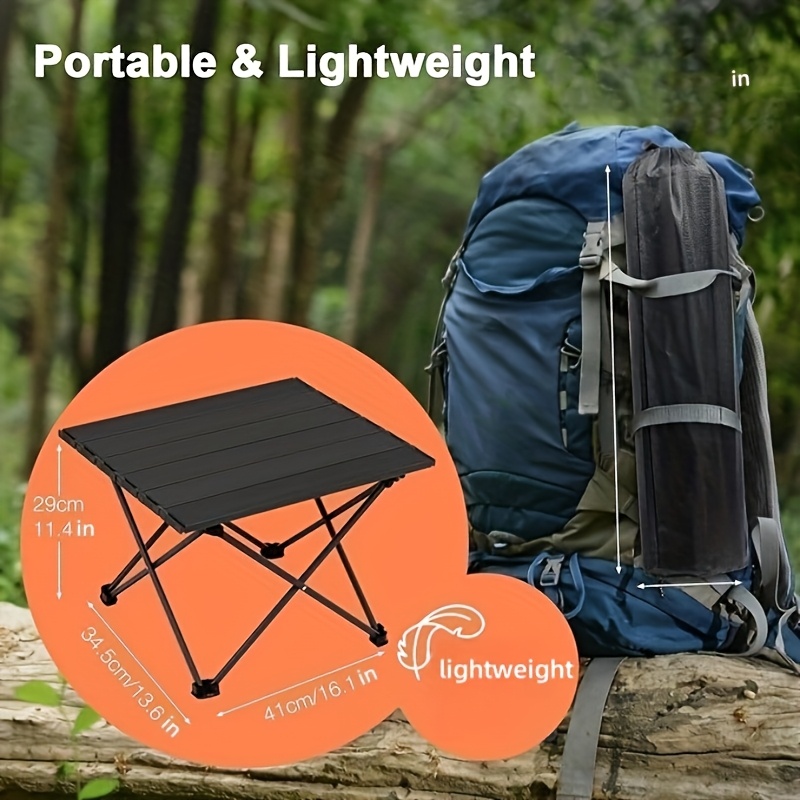 ポータブル折りたたみ式キャンプサイドテーブル、多機能ビーチピ - Outdoor Camping Cooking Table のレビューと価格