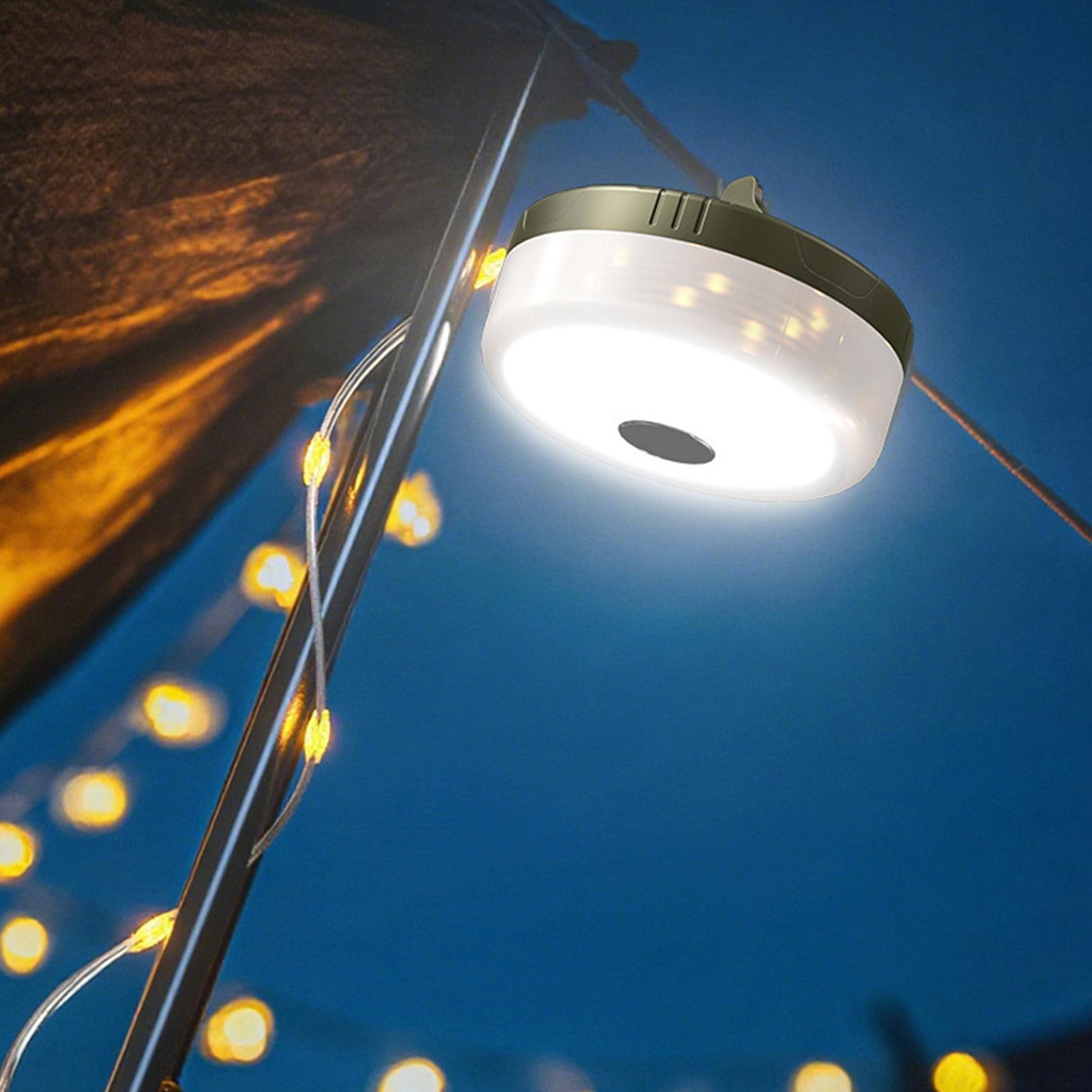 格納式キャンプ用ストリングライト 20m Type-C充電式 - Outdoor Camping Lights String のレビューと価格