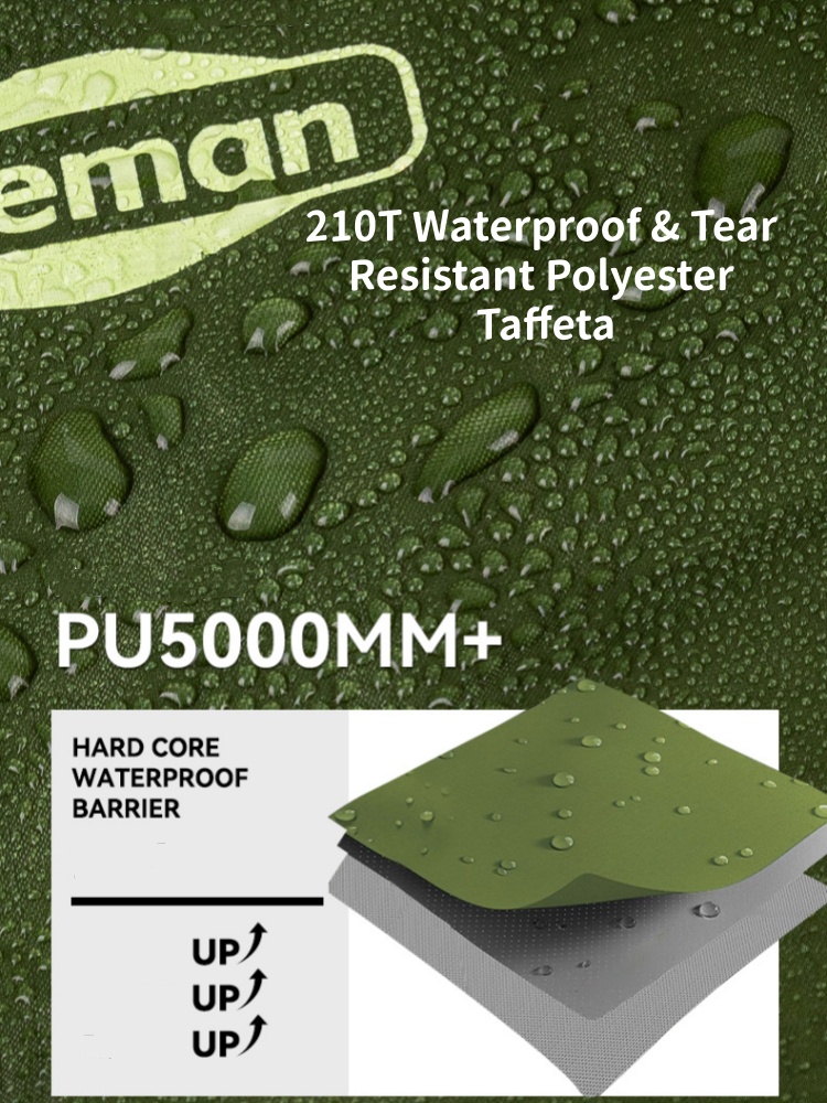 アウトドアハイキングキャンプ用レインコート耐摩耗性ジッパー防 - Camping Rain Poncho のレビューと価格