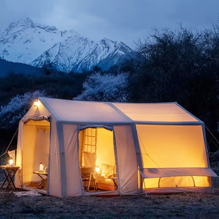 2ルーム1ホール中国メーカー製屋外用インフレータブルキャンプ - Outdoor Camping Australia のレビューと価格