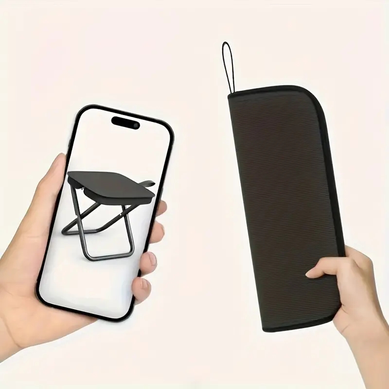 屋外折りたたみ筆箱小さなスツールポケットスツールポータブル釣 - Outdoor Camping Table And Chairs のレビューと価格