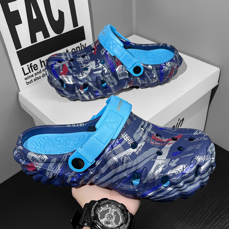 大きいサイズのメンズアウトドアサンダル、釣り、ハイキング、ト - Outdoor Camping Slippers のレビューと価格