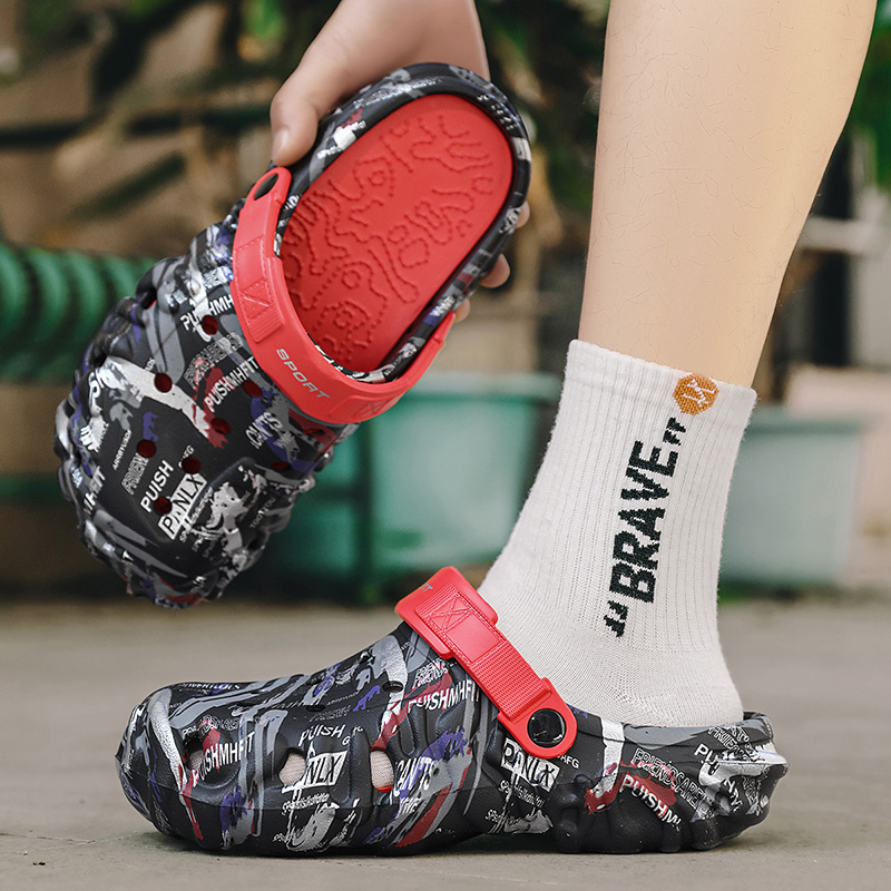 大きいサイズのメンズアウトドアサンダル、釣り、ハイキング、ト - Outdoor Camping Slippers のレビューと価格